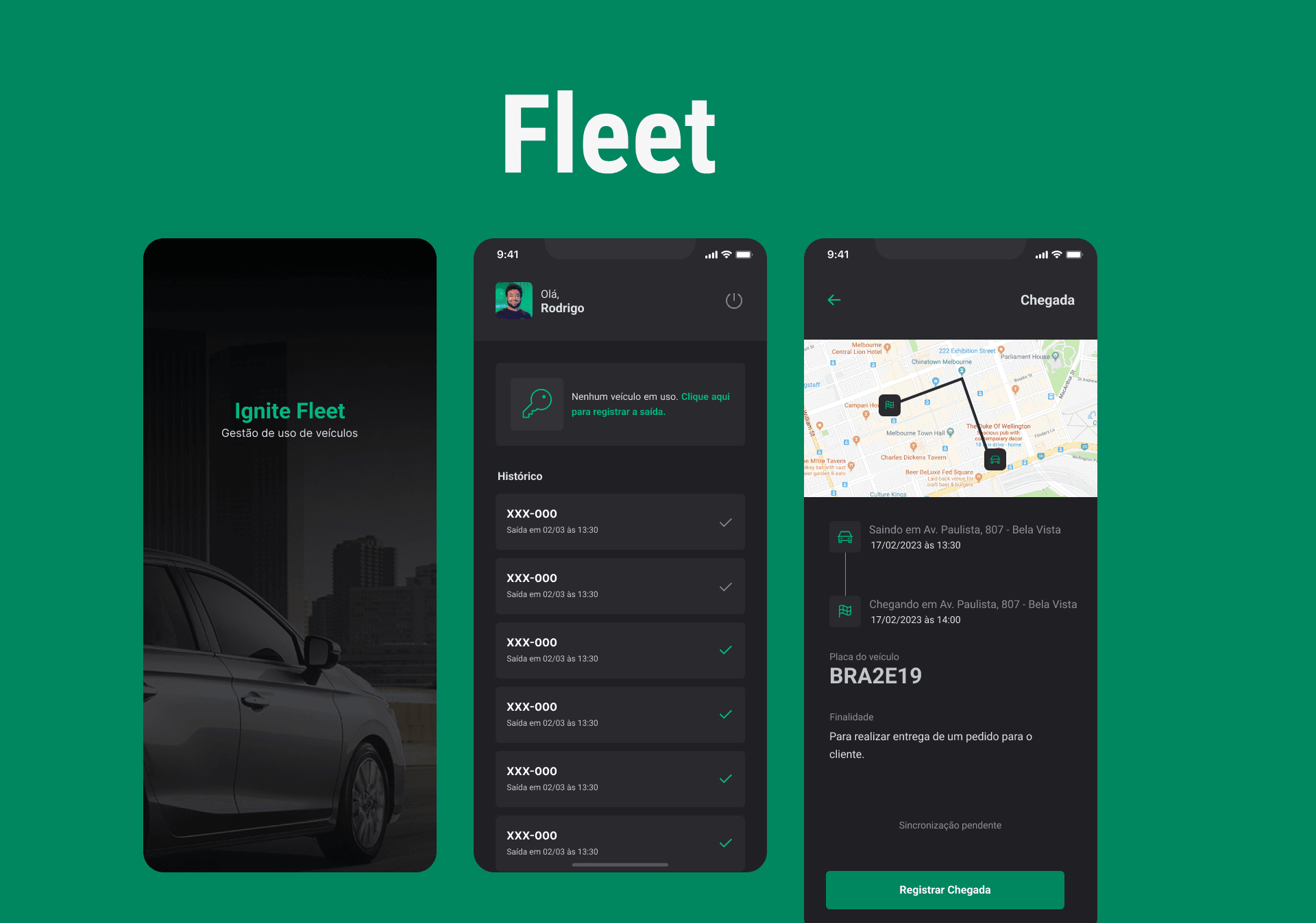 Fleet - App de Gerenciamento de Frotas